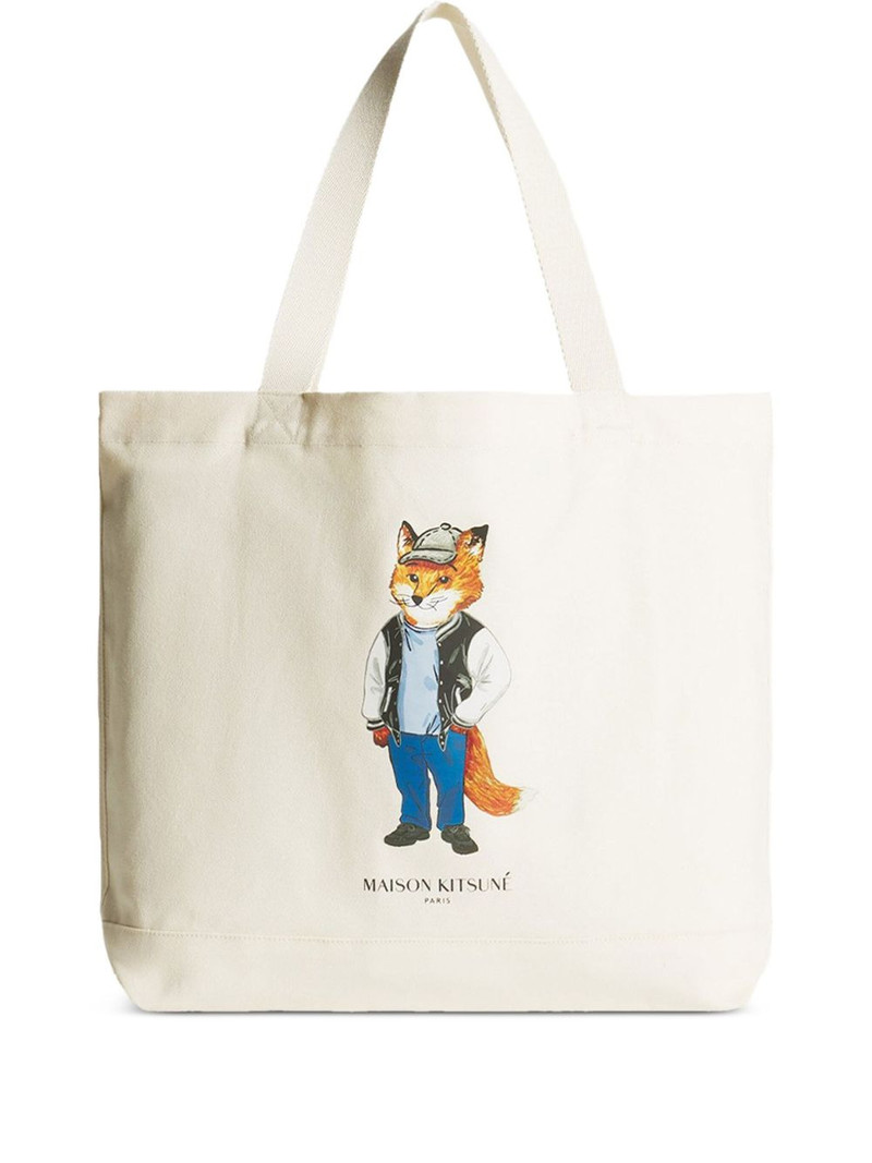 Dressed Fox tote bag 1