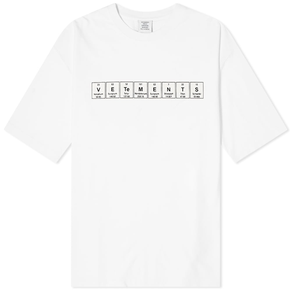 VETEMENTS Chemical Logo Tee - 1