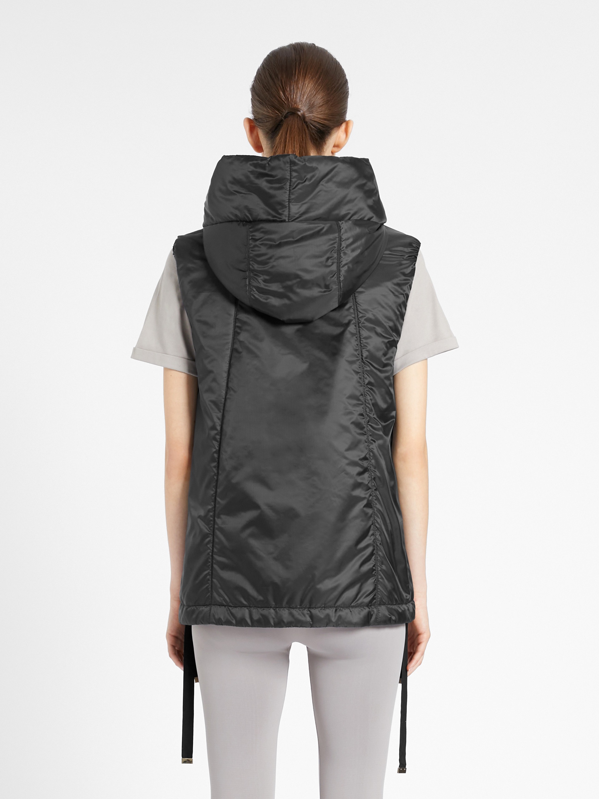 GREENGO Water-resistant technical canvas gilet - 4