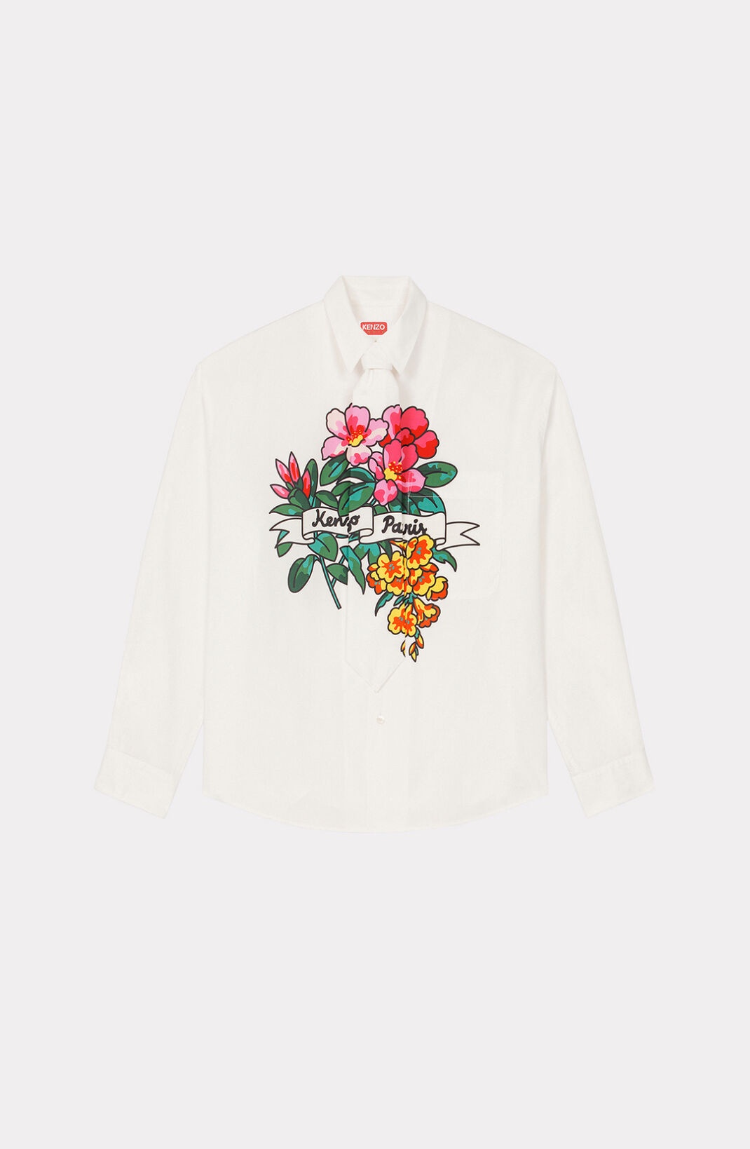 'Aloha Flower Tattoo' casual shirt - 1