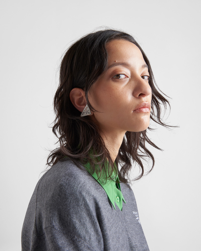 Prada Prada Symbole single right earring outlook