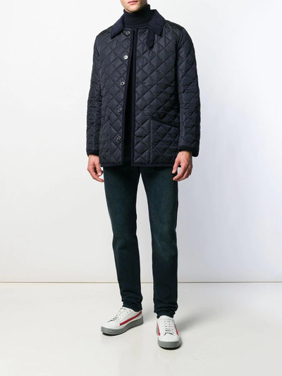 Mackintosh WAVERLY Navy Nylon Quilted Jacket|GQ-1001 outlook