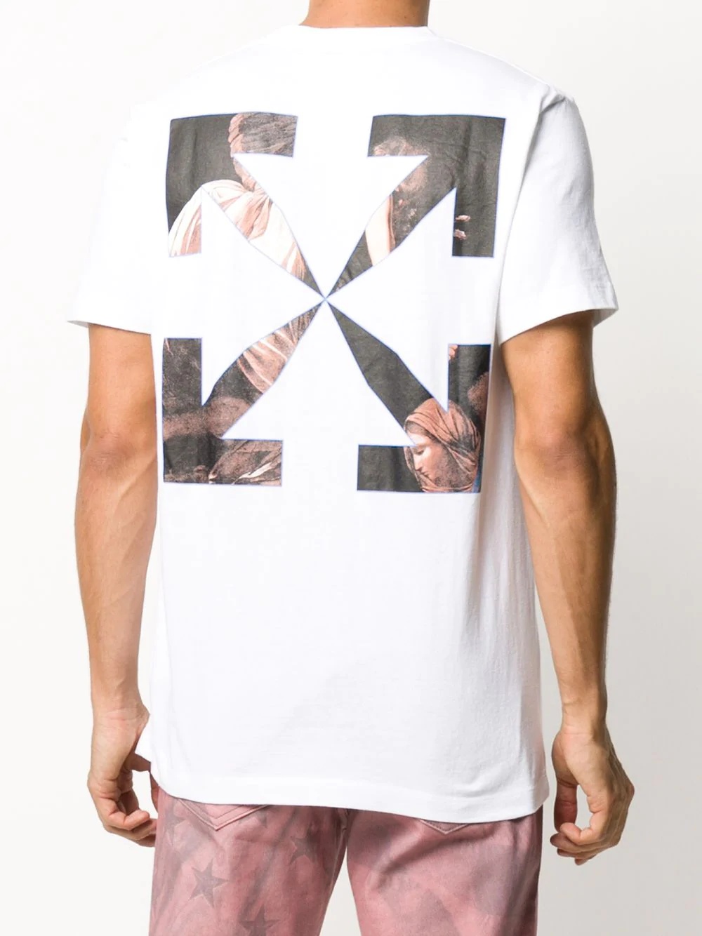 Caravaggio Arrows printed T-shirt - 4