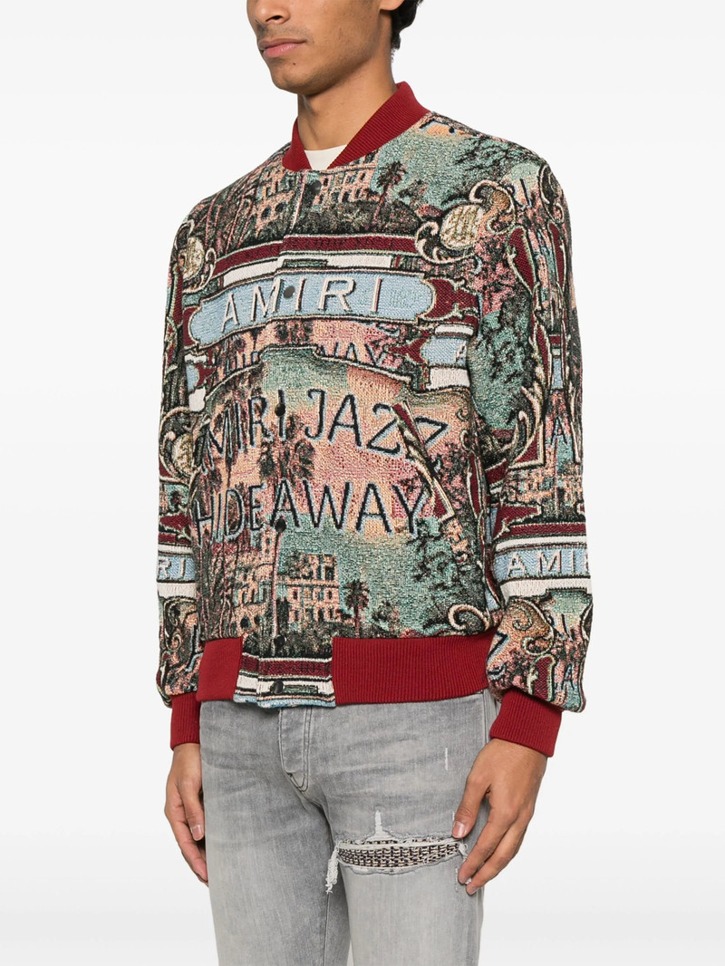 AMIRI Jazz Hideaway Bomber Jacket outlook