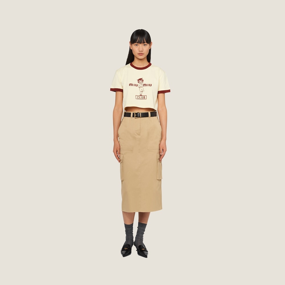 Printed cotton T-shirt - 2