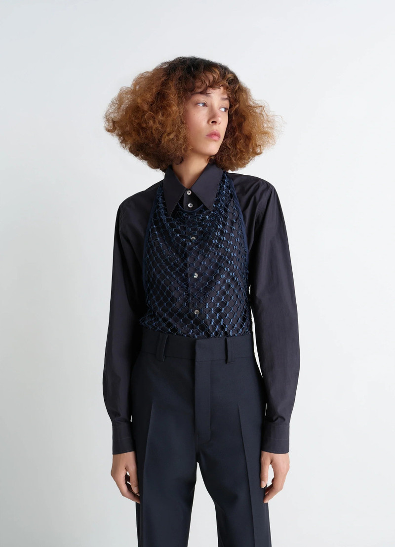 Lemaire FISHNET HALTER TOP outlook