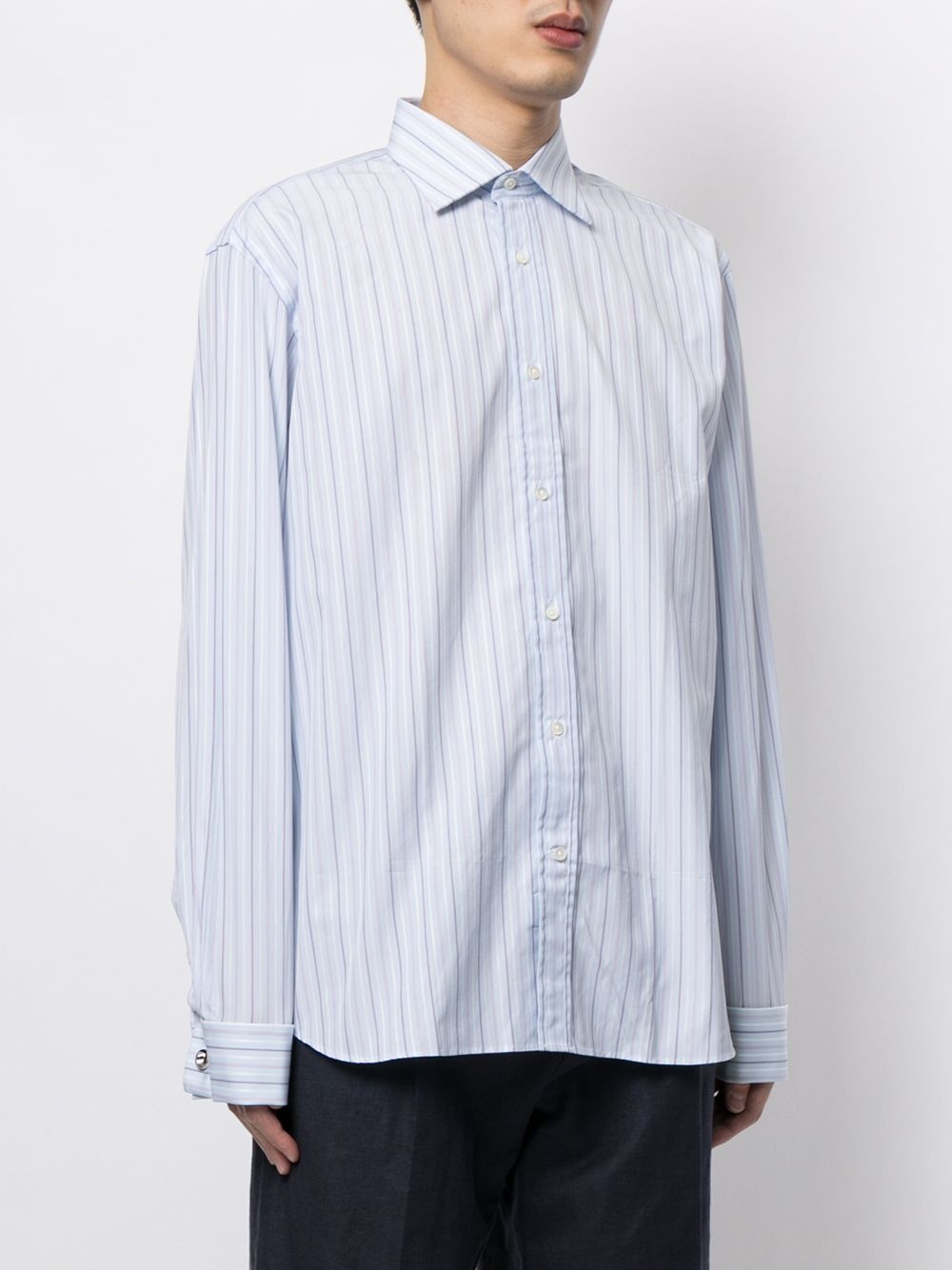 striped cotton shirt - 3