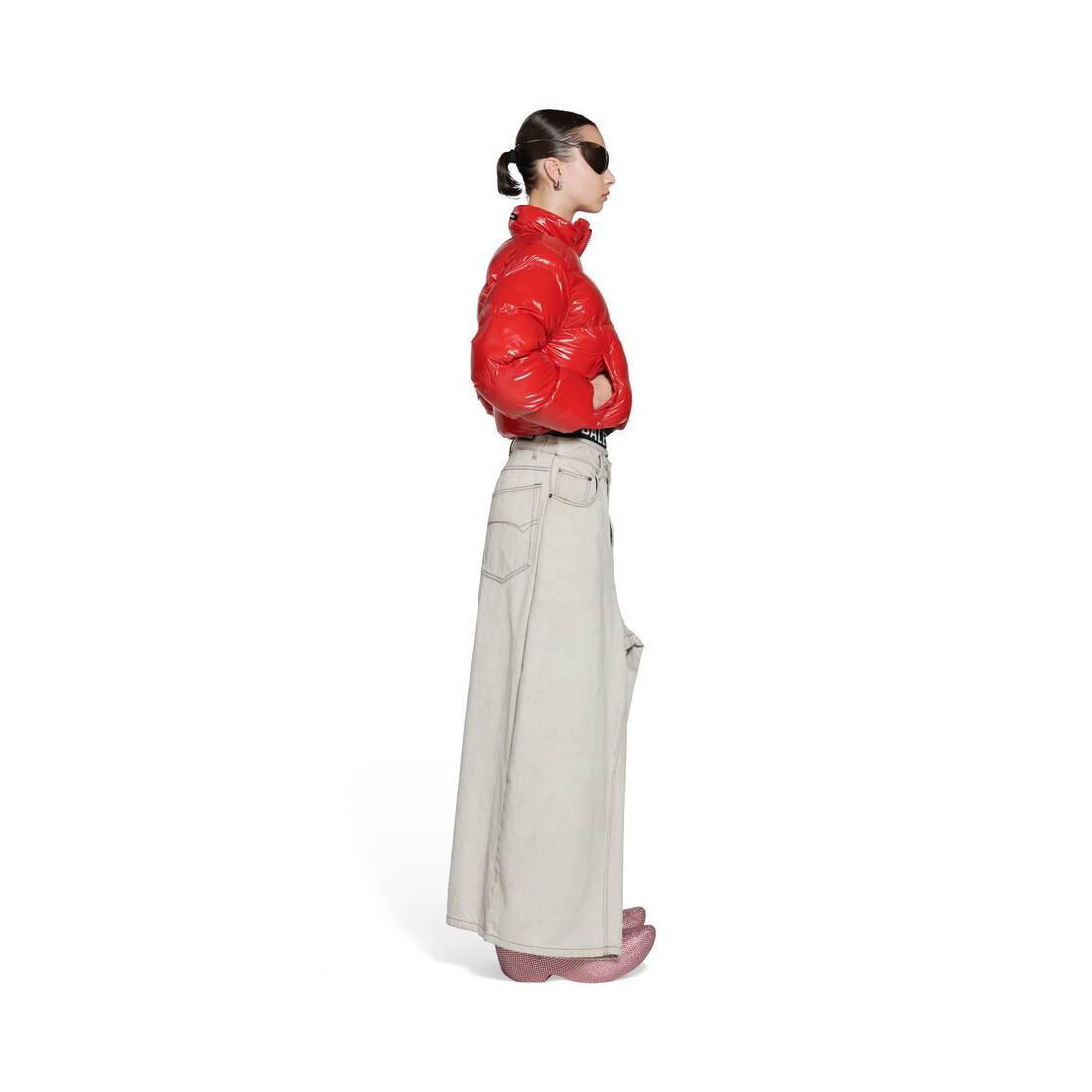 Shrunk Puffer in Red - 3