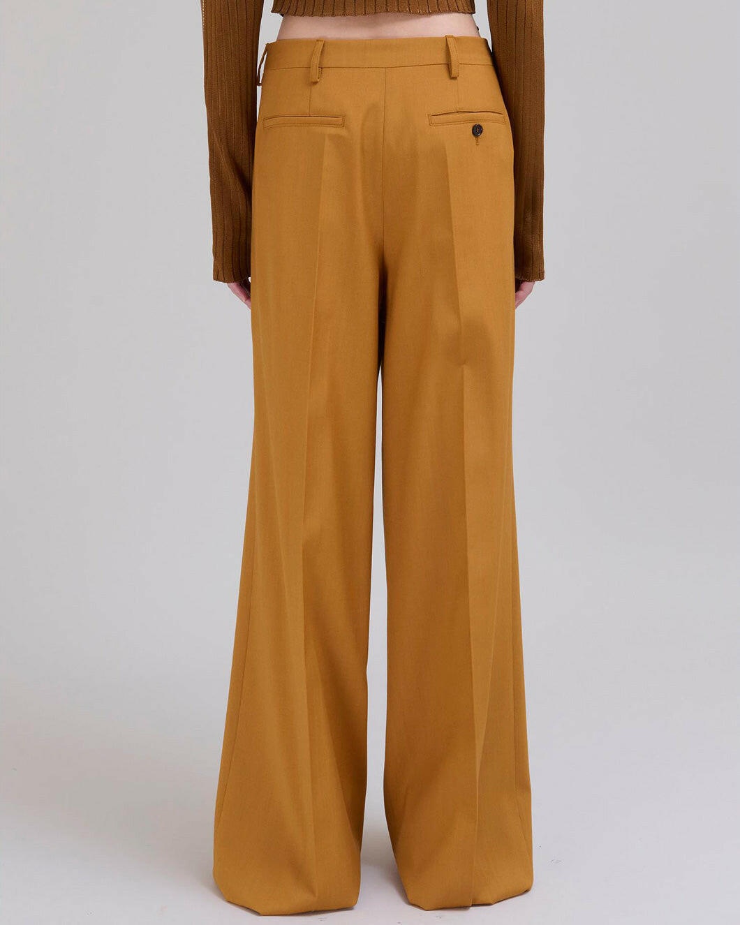 TROPICAL WOOL TAILORED TROUSER - 3