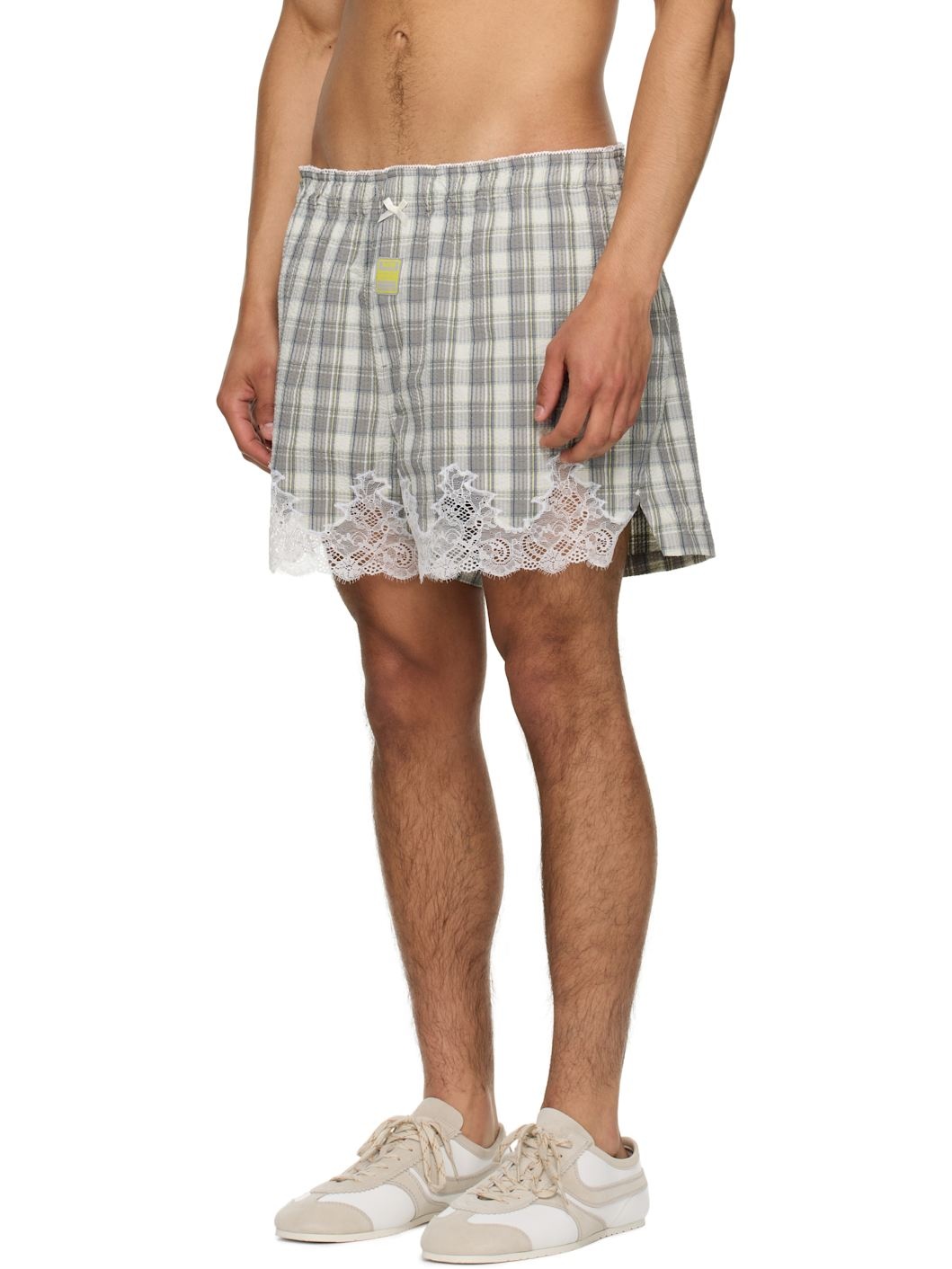 SSENSE Exclusive Gray French Knickers Shorts - 4