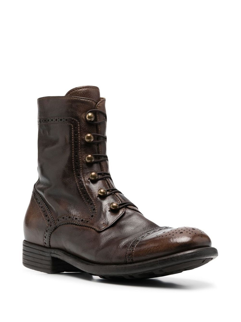 OFFICINE CREATIVE ankle lace up boots outlook