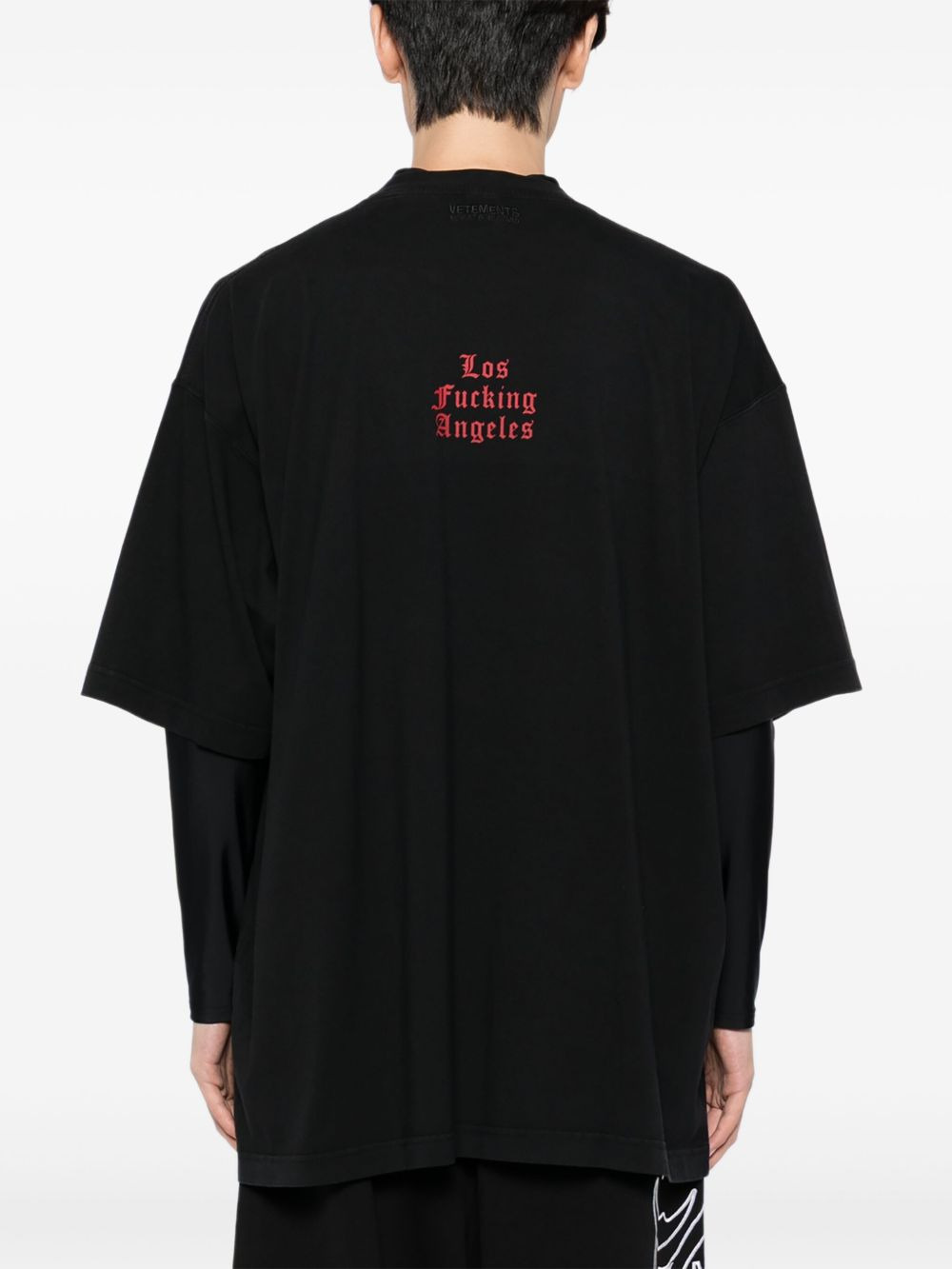 logo-printed T-shirt - 3