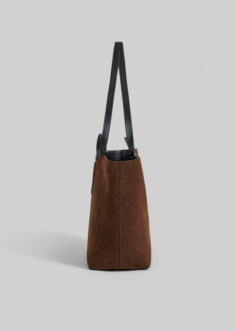 Coperni C Cabas Suede Bag - Brown 4
