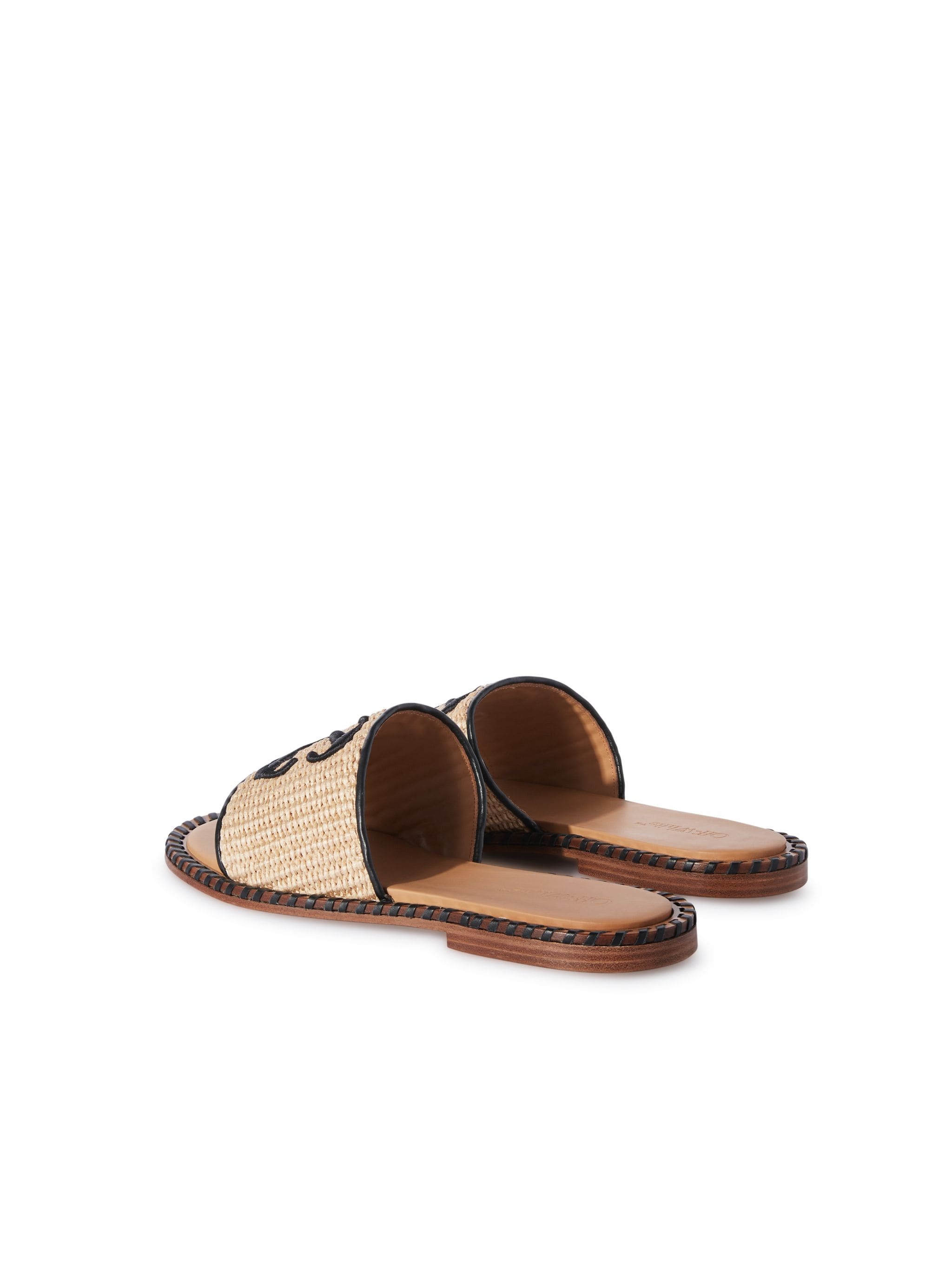 Twist Raffia Arrow Slides - 4