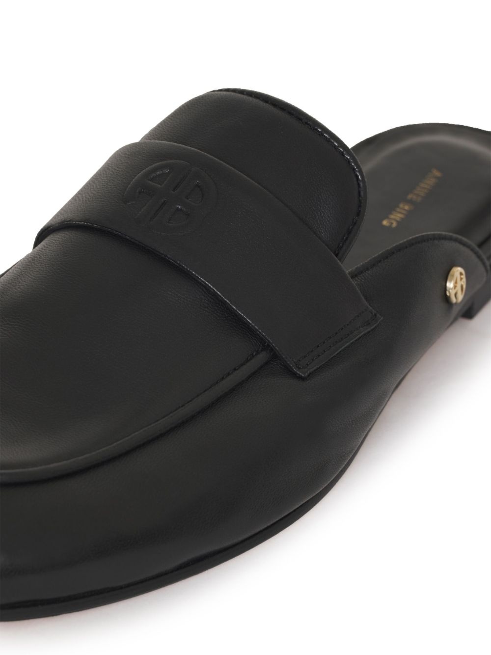 Corinne leather mules - 4