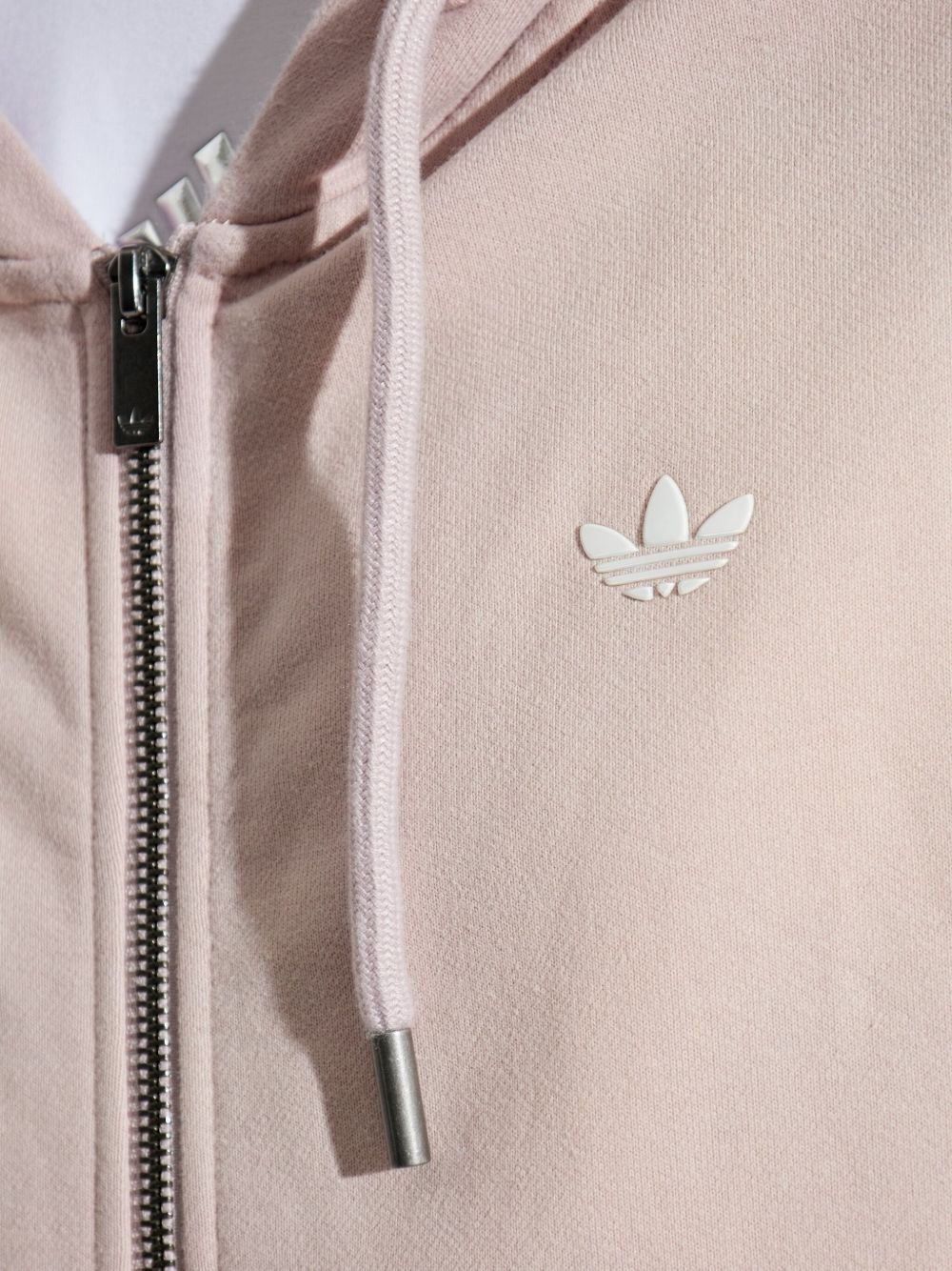 3-Stripes logo zip-up hoodie - 5