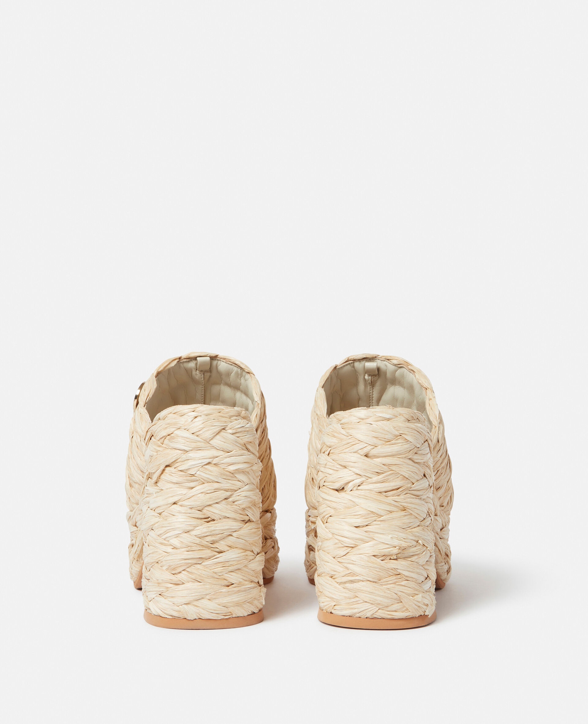 Skyla Raffia Heeled Sandals - 4