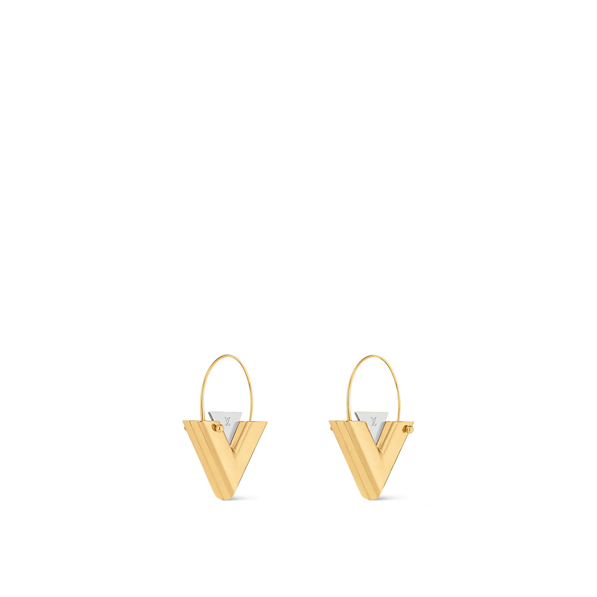 V for Vuitton Earrings - 2