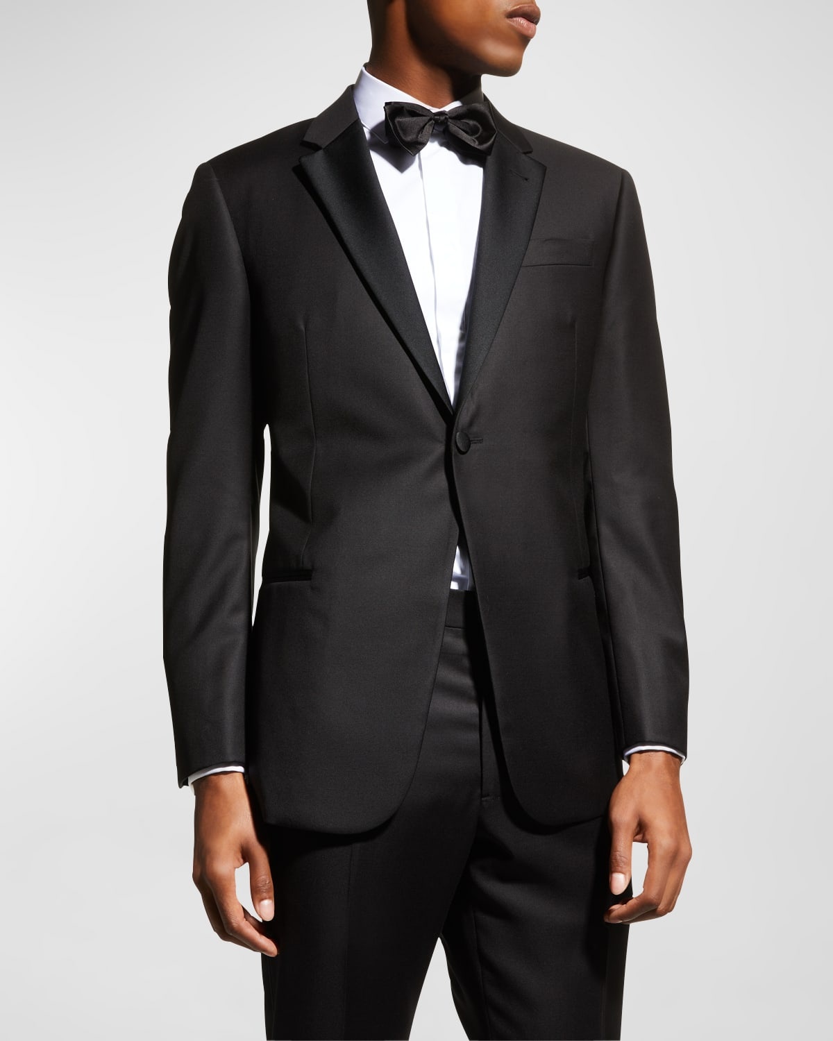 Super 130s Wool Two-Piece Tuxedo - 4