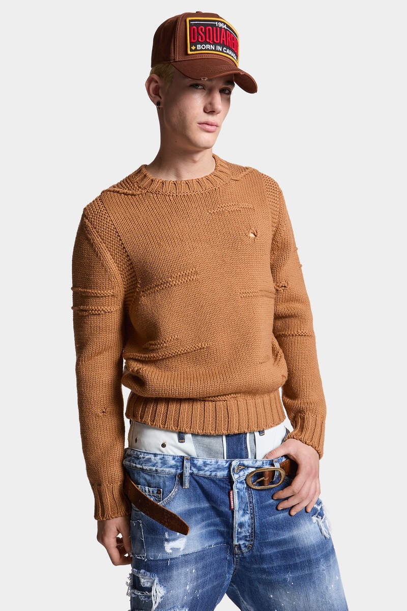 WOOL KNIT JUMPER - 3