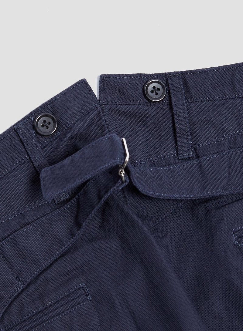 Adjustable Costume Duck Style Baggy Pants Navy 7