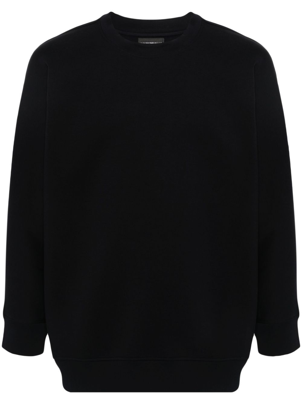 embroidered-logo sweatshirt - 1