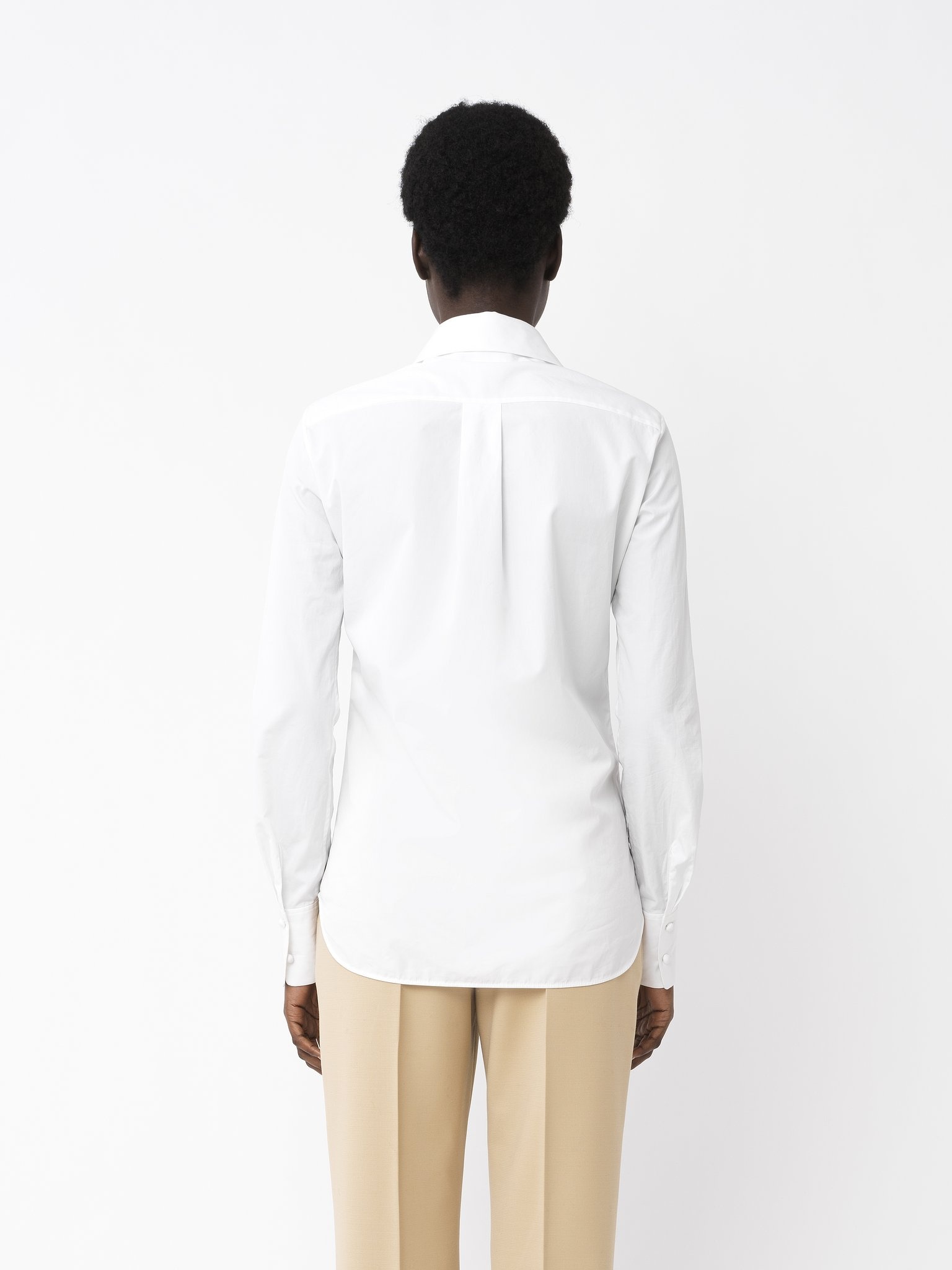 SCALLOP-EMBROIDERED SHIRT - 4