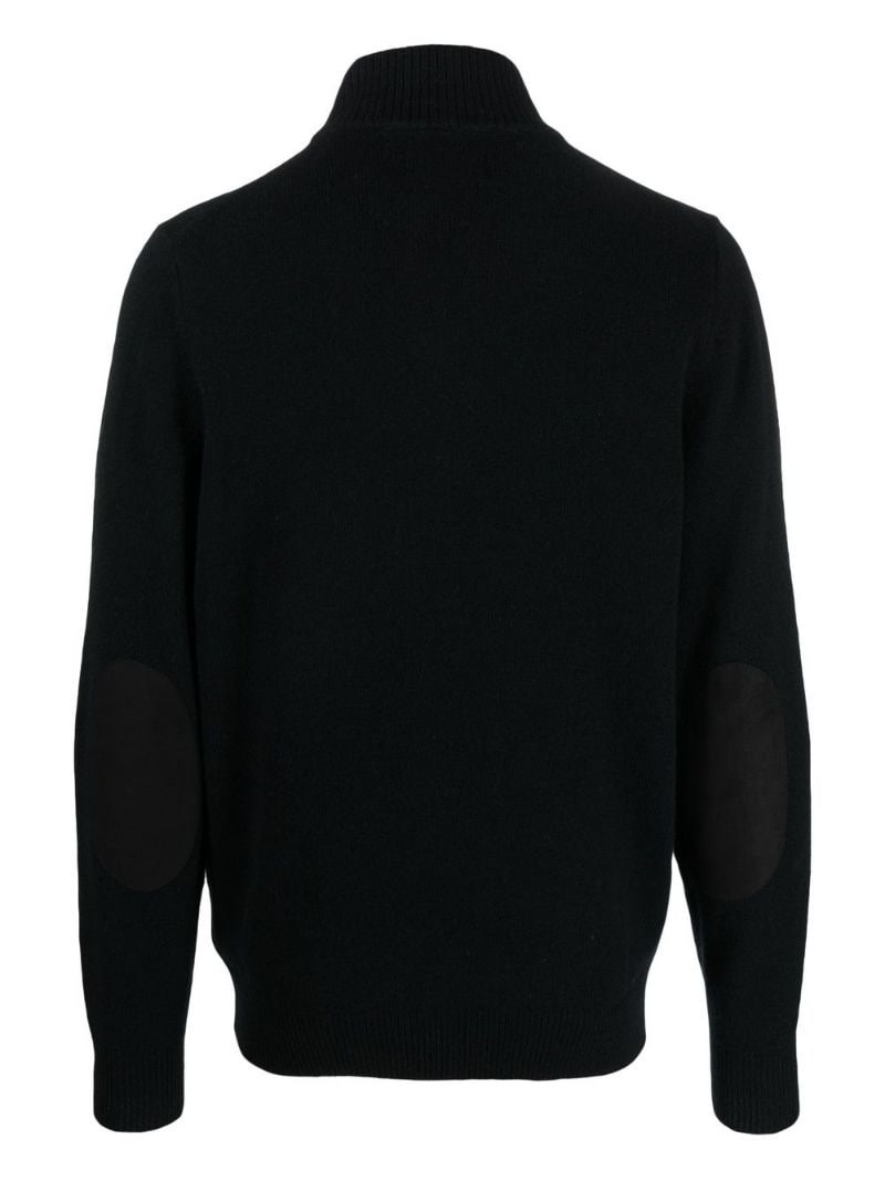 Barbour Essential half-zip knitted pullover outlook