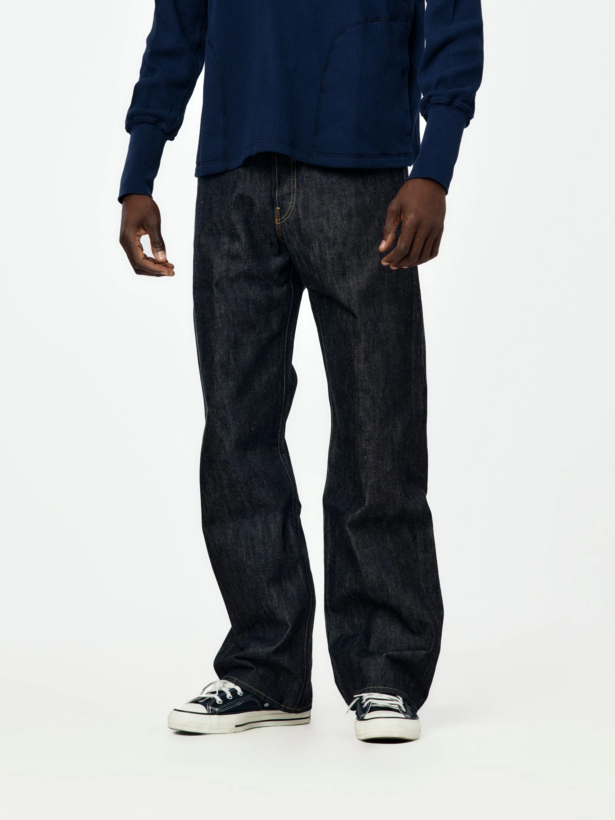 SOCIAL SCULPTURE 01 WIDE RAW (FW25) - 1