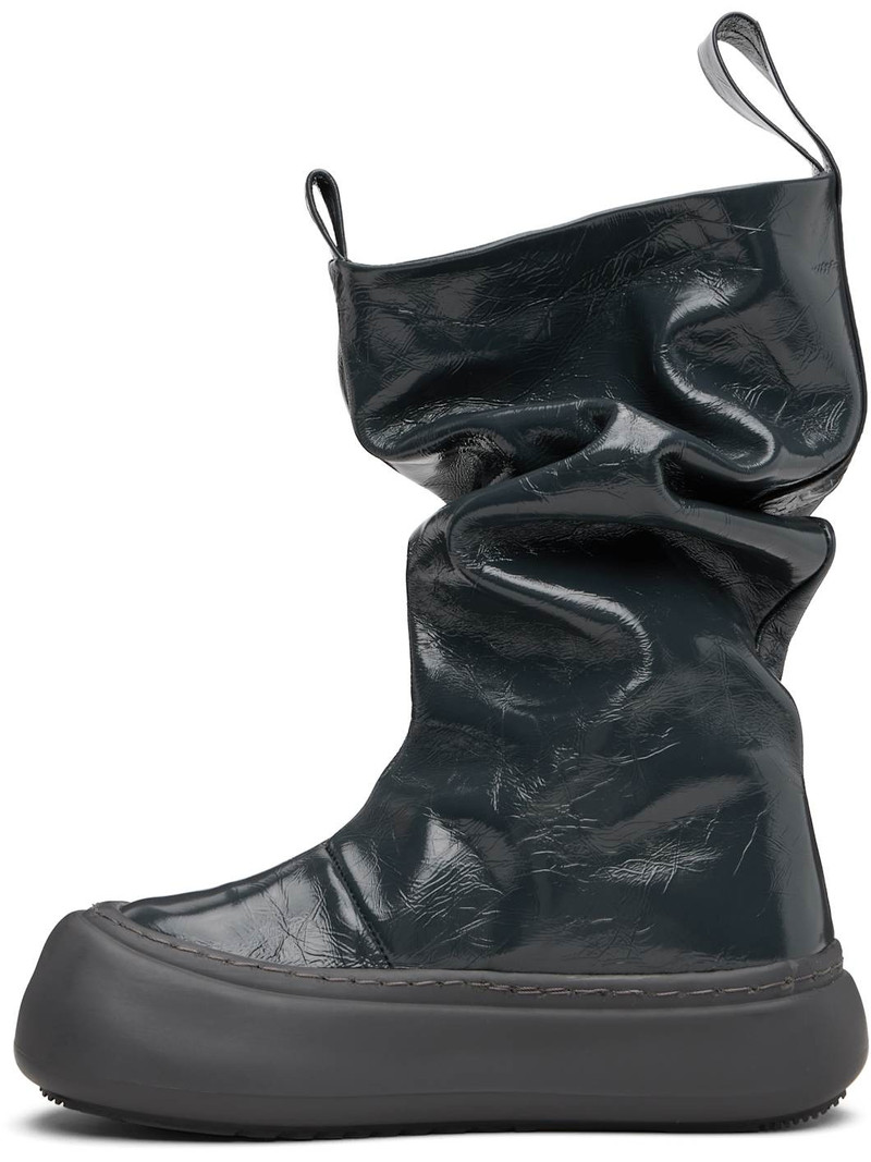 YUME YUME Gray Fisherman Low Boots outlook