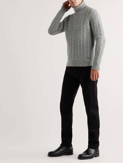 Belstaff Hilary Cable-Knit Wool Rollneck Sweater outlook