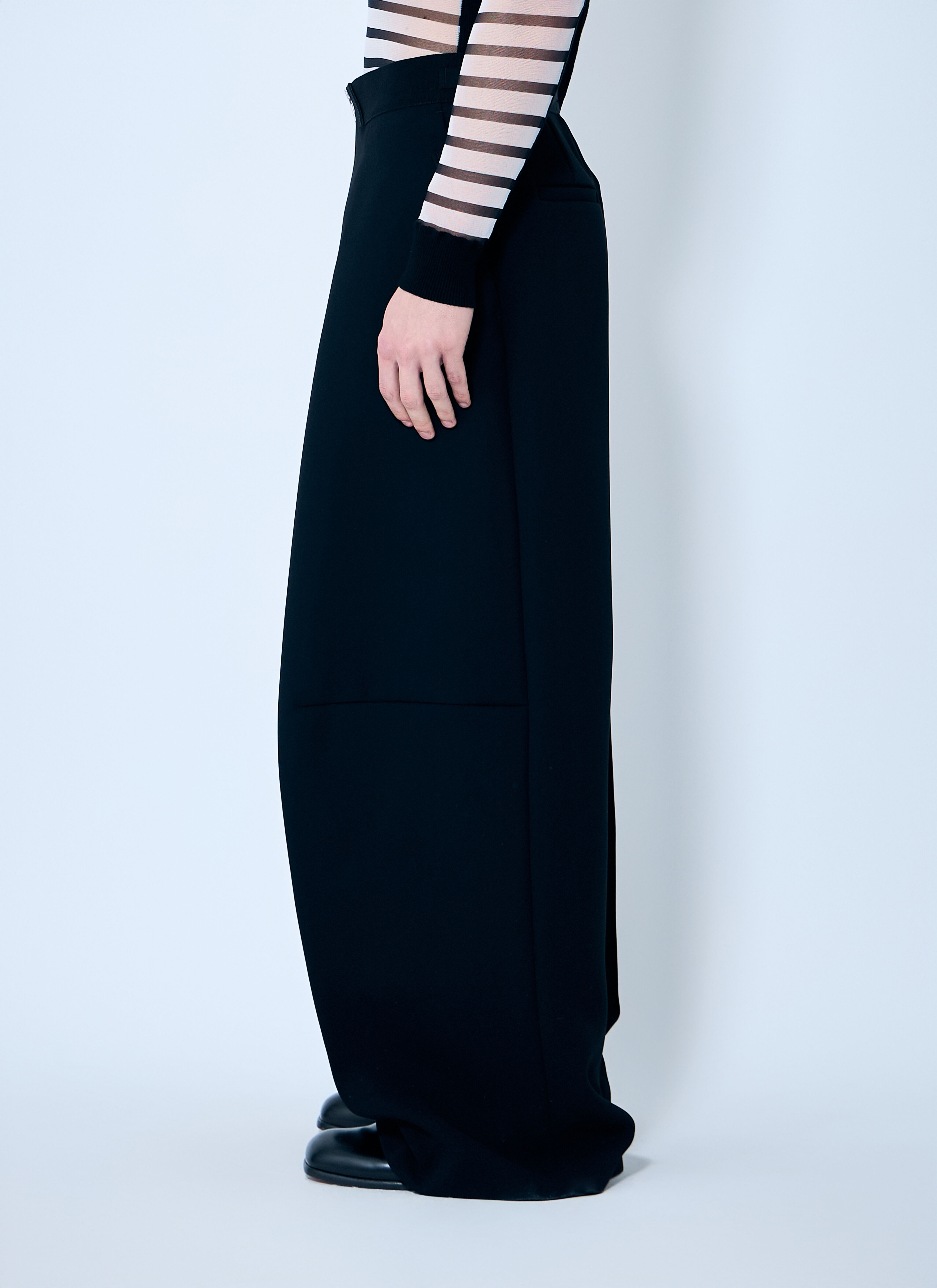 Crepe Bonded Pants - 4