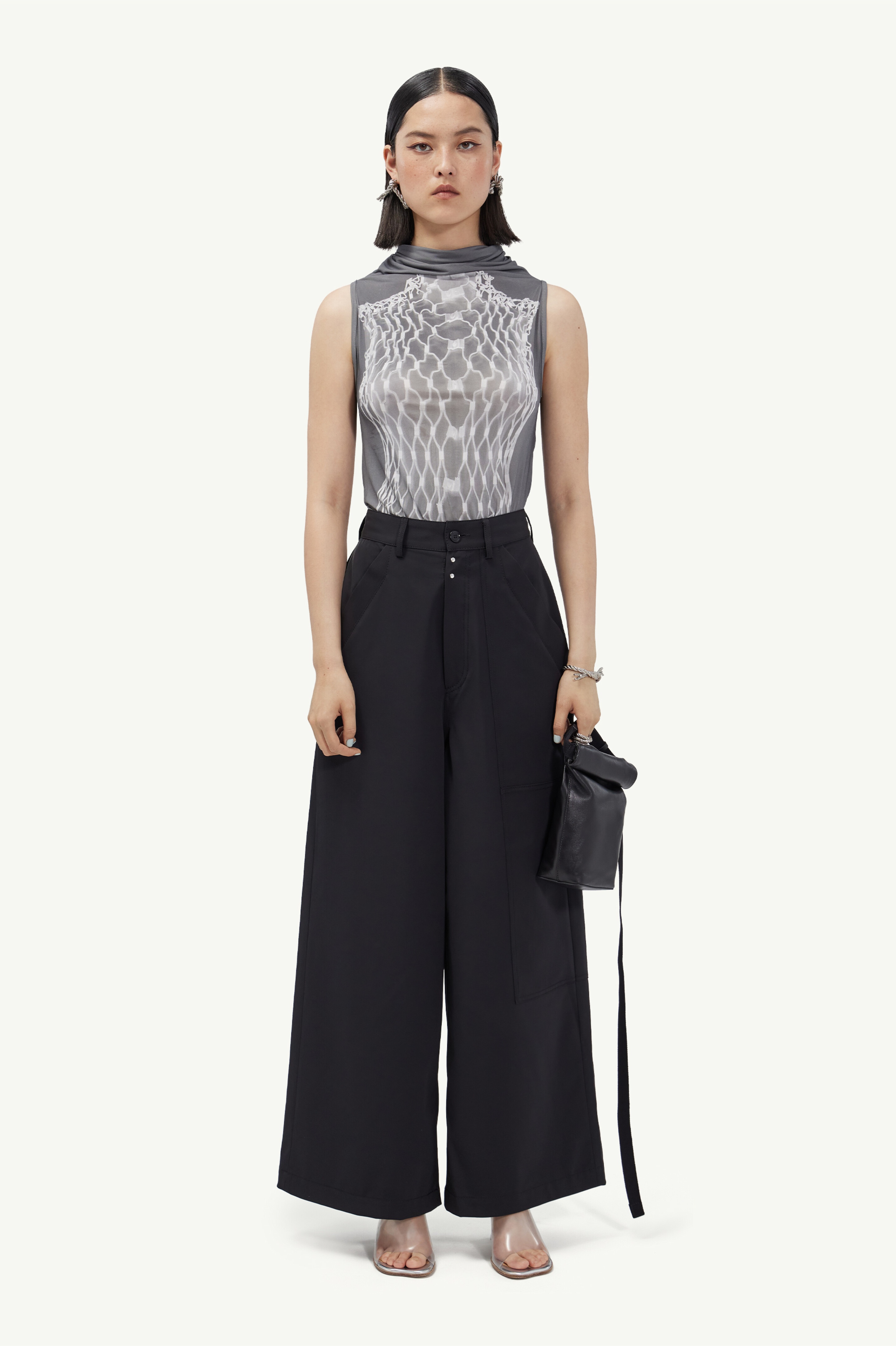 Wide-leg trousers - 2