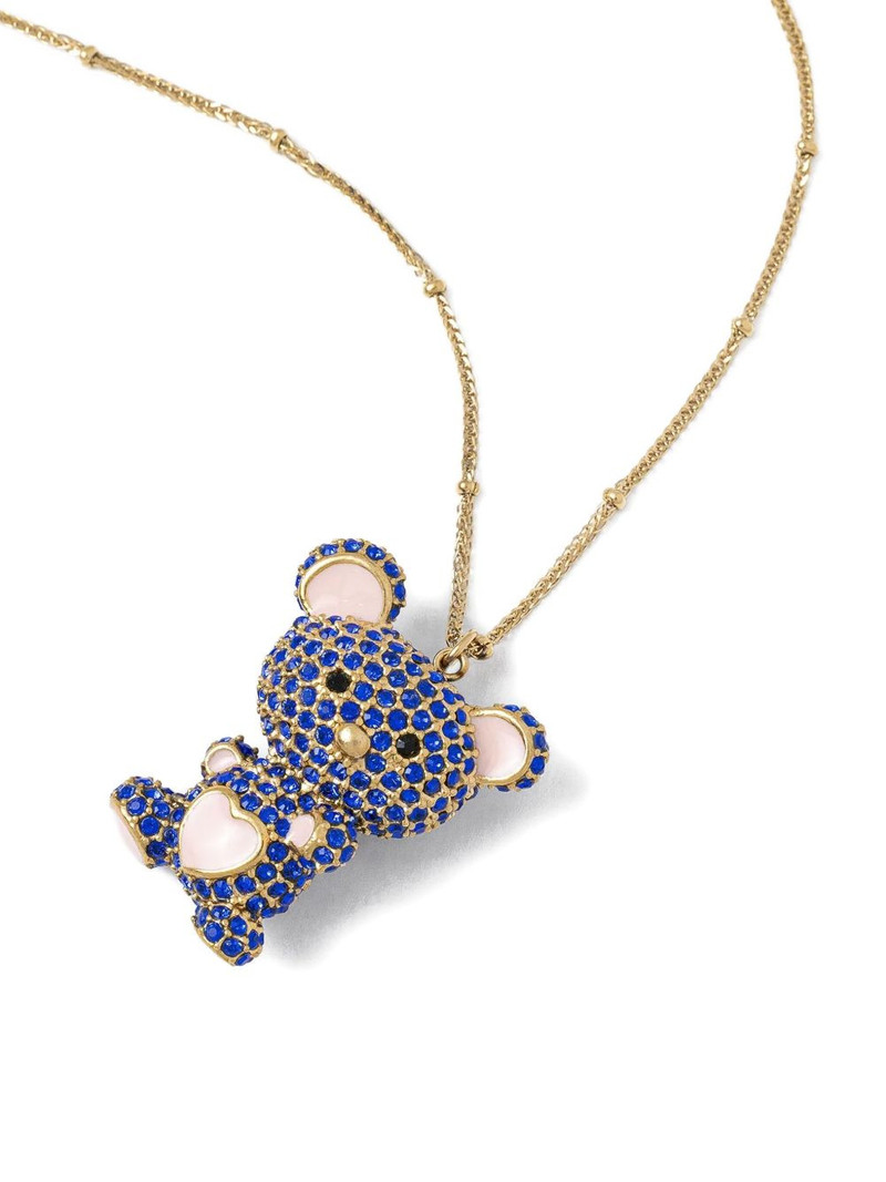 GUESS USA bear necklace outlook