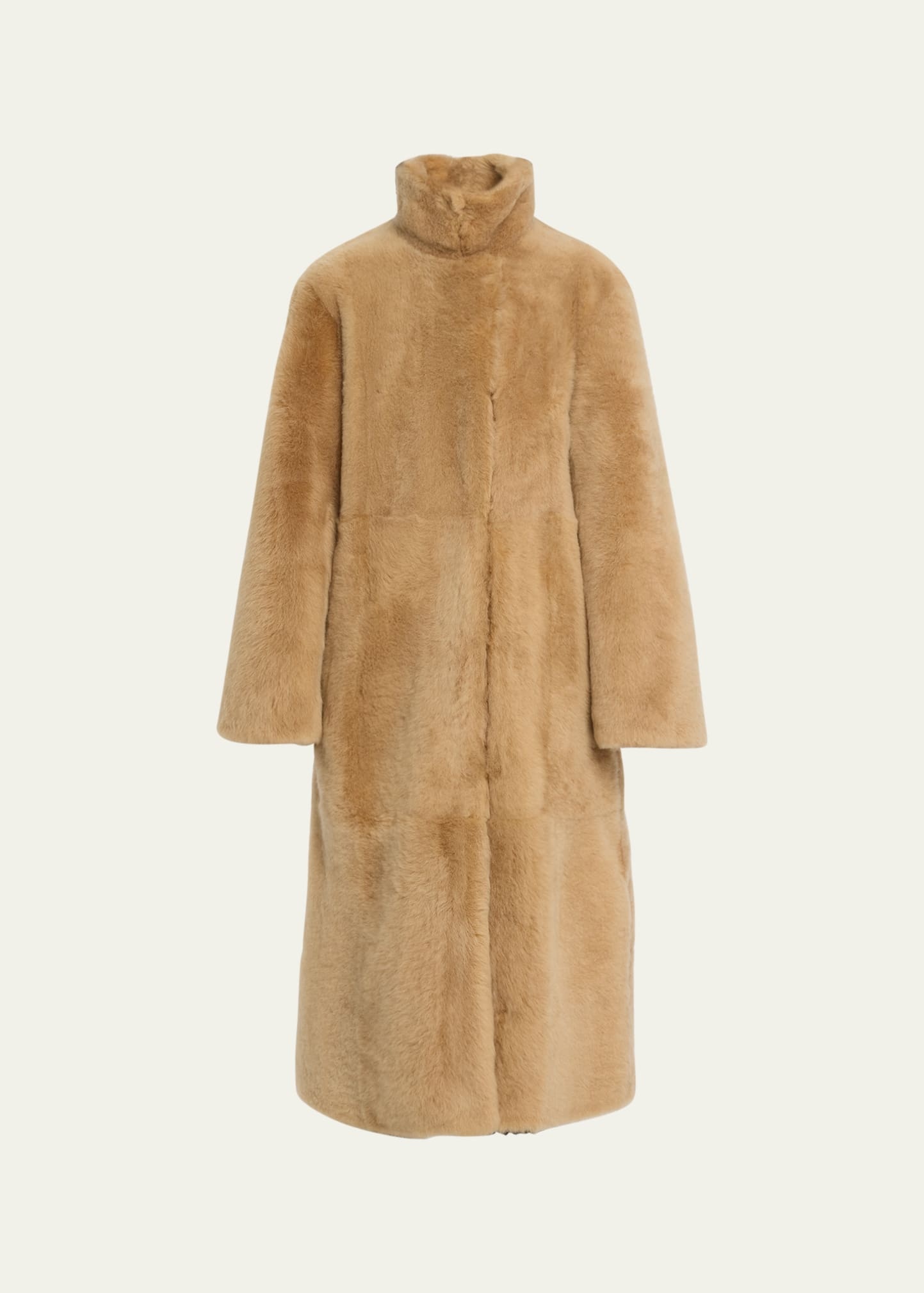 Mid Shearling Coat - 1