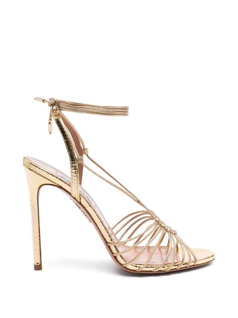Ritmo tied leather ritmo sandals 1