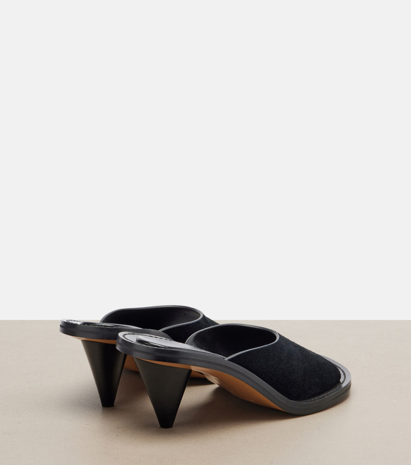PHOEBE PHILO Suede mules outlook