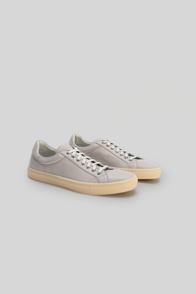 ROBERT BARAKETT Terrence Washed Leather Sneaker outlook