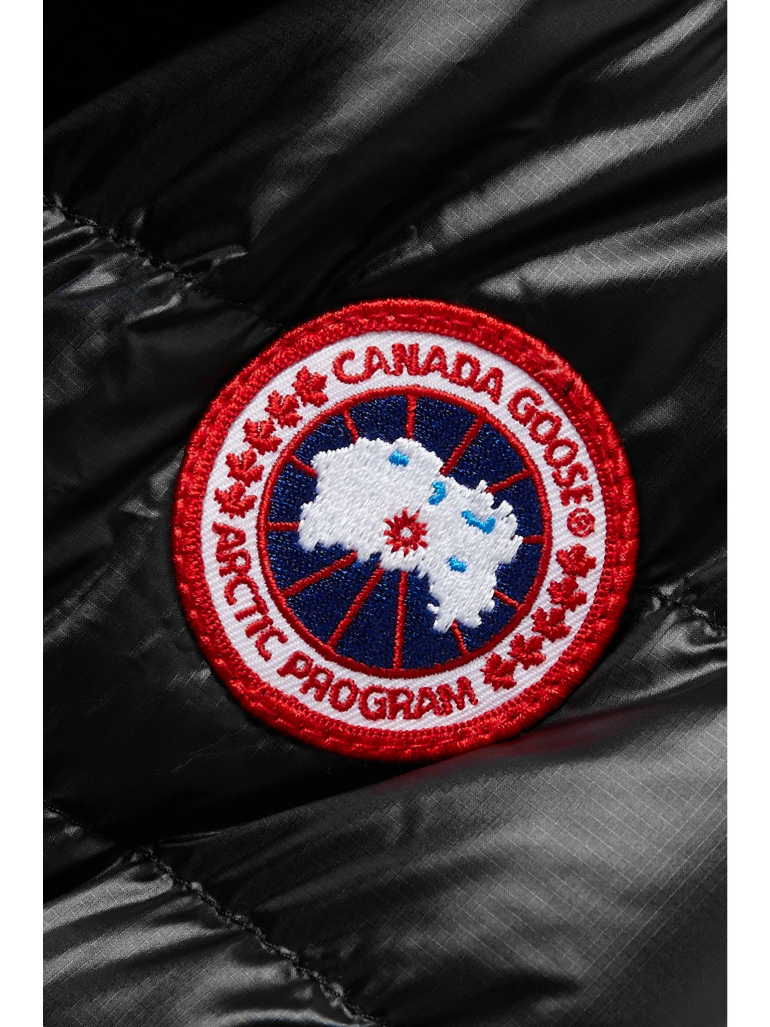 Cypress quilted recycled ripstop down jacket Black - 4
