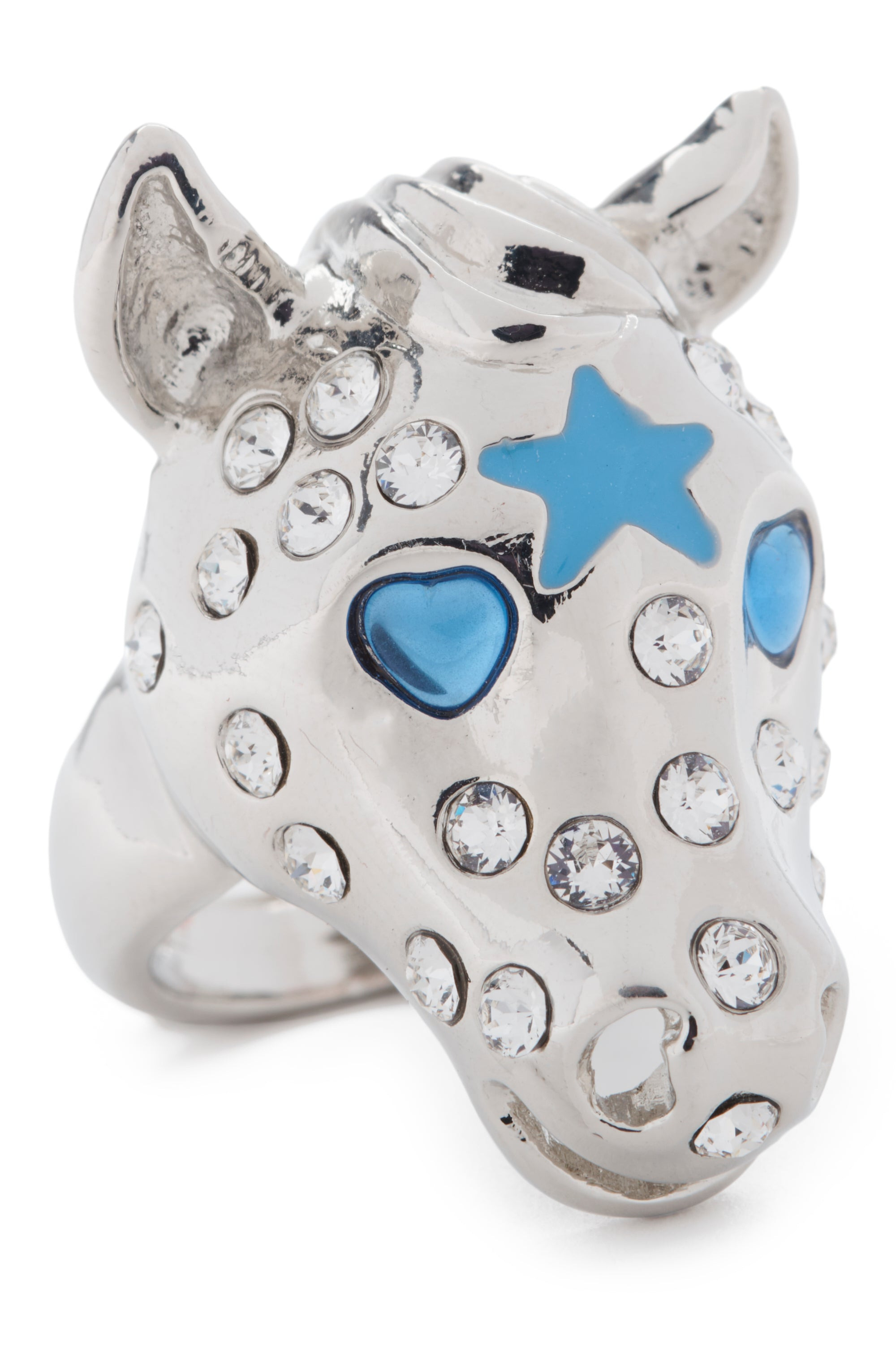 SILVER SKY FRECKLES BABY PONY RING - 2