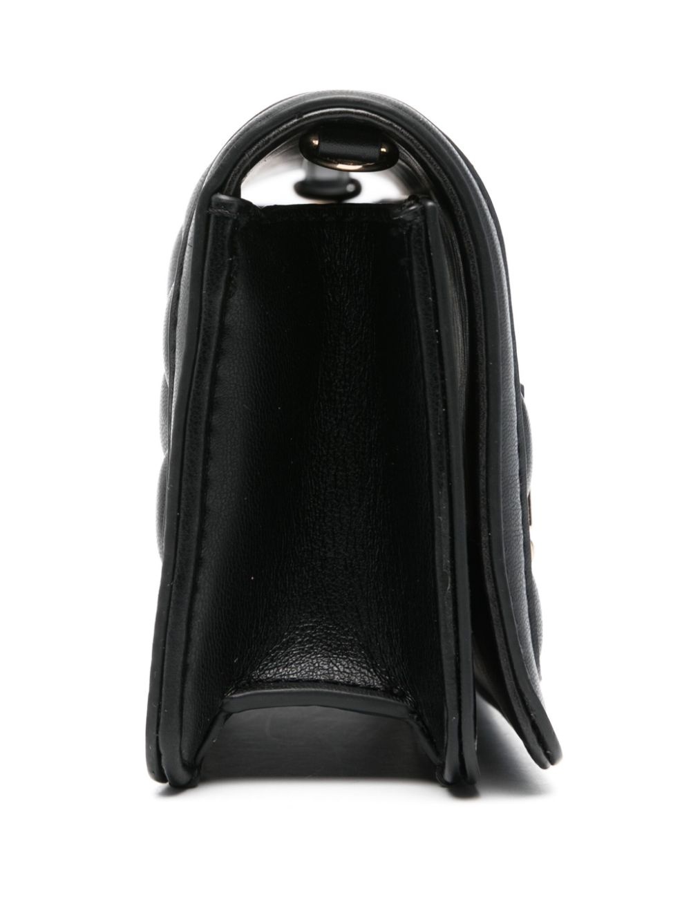 logo-plaque clutch bag - 4