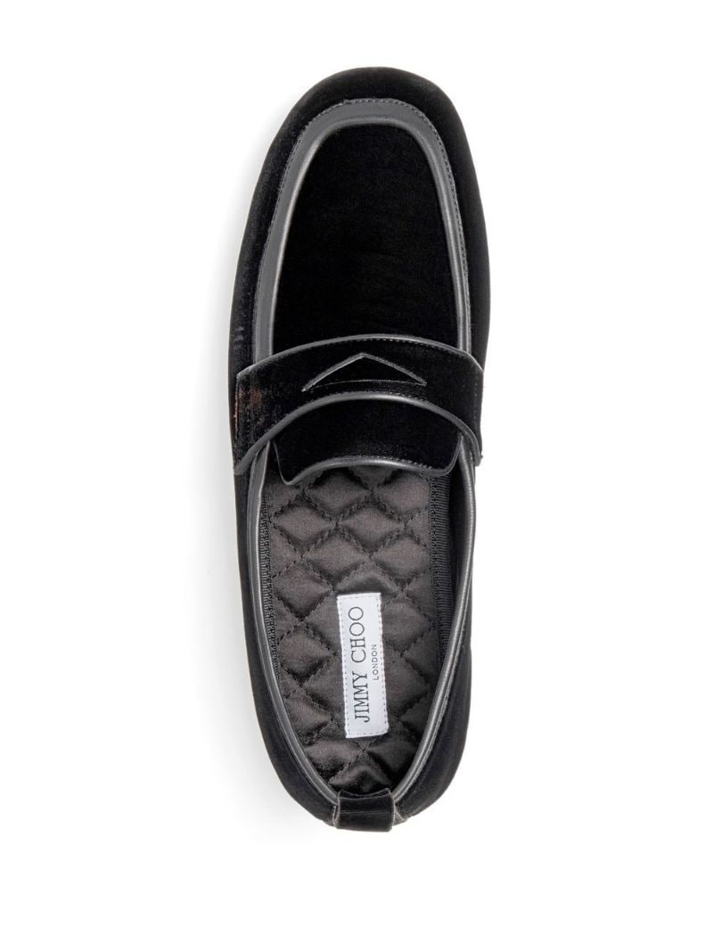 Buxton velvet loafers - 4