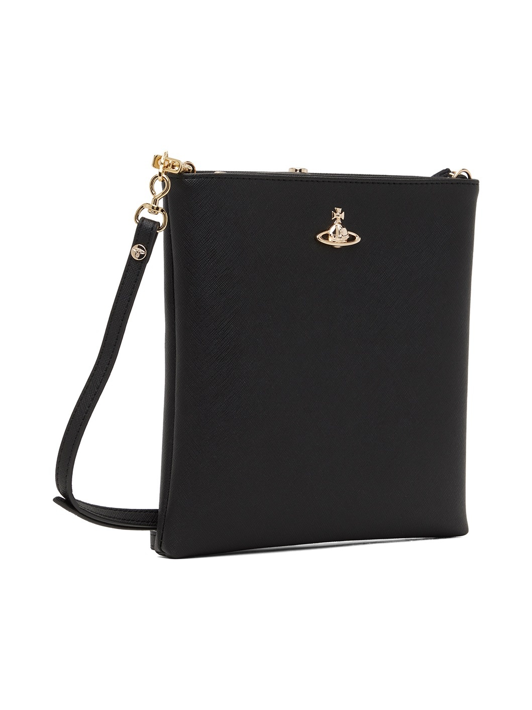 Black Squire Square Crossbody Bag - 2