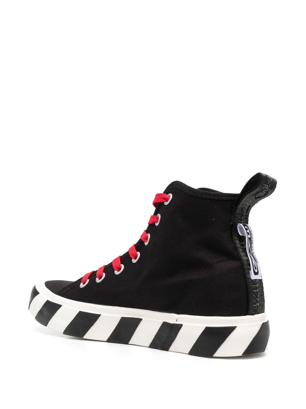 Arrows-motif high-top sneakers - 3