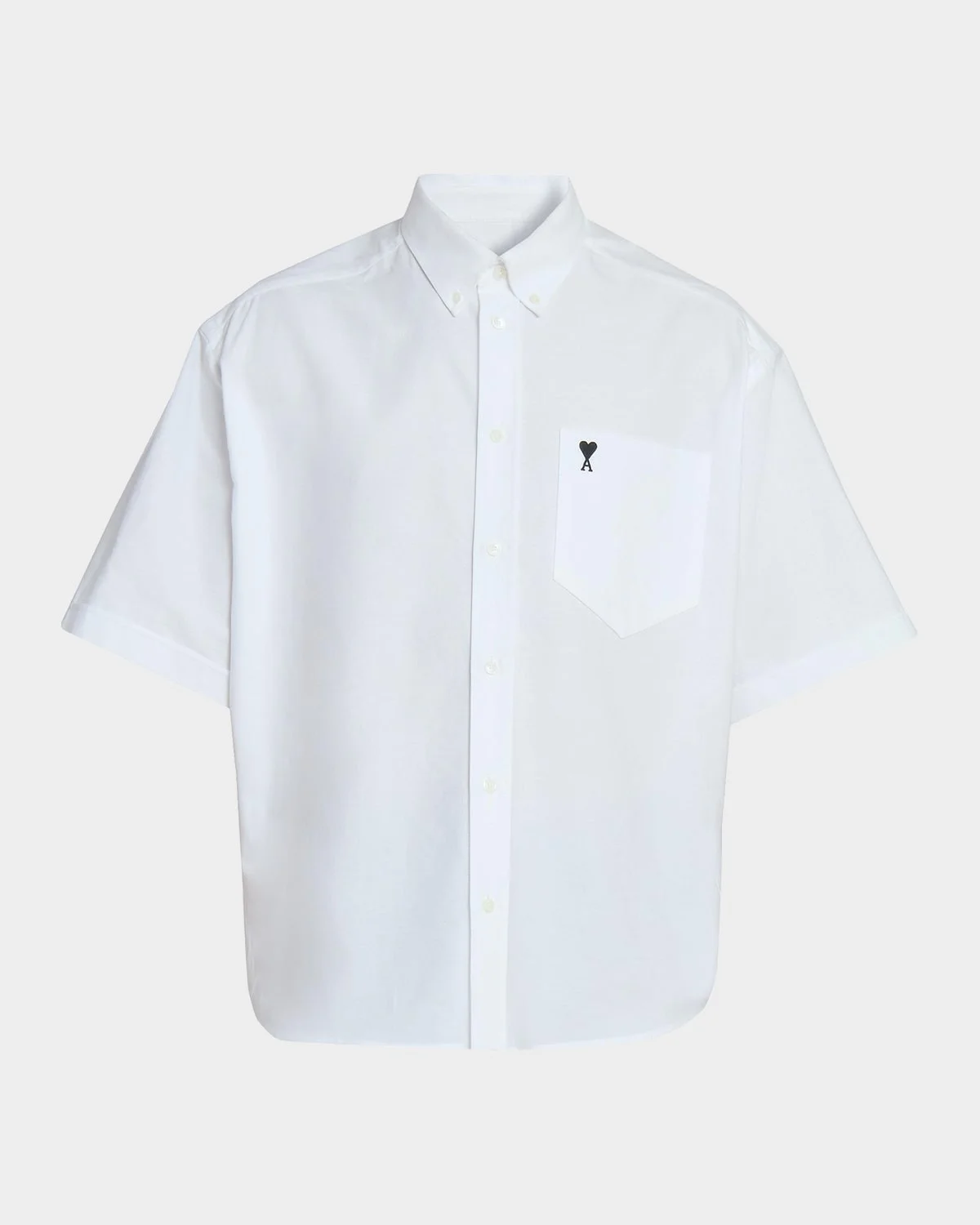 Men's Ami de Coeur Cotton Short-Sleeve Shirt - 1