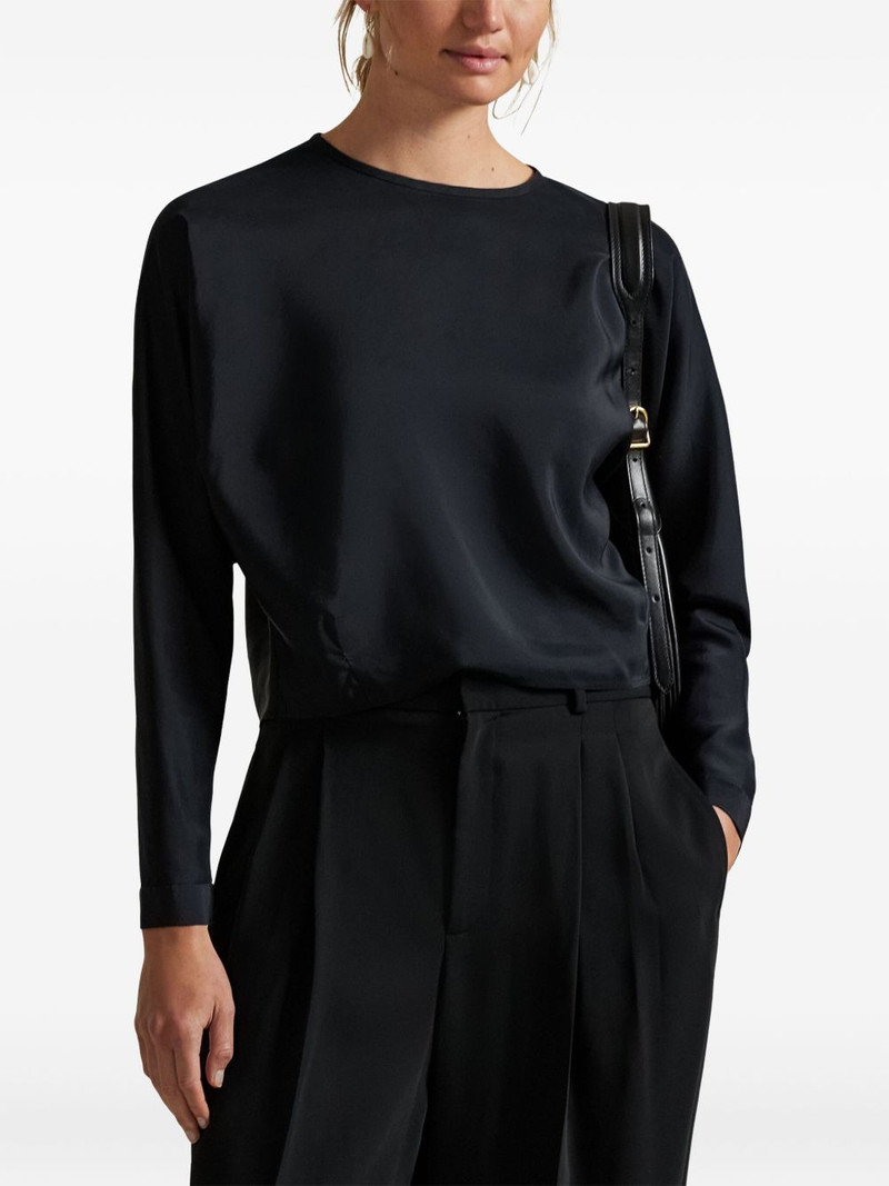 crew-neck blouse 1