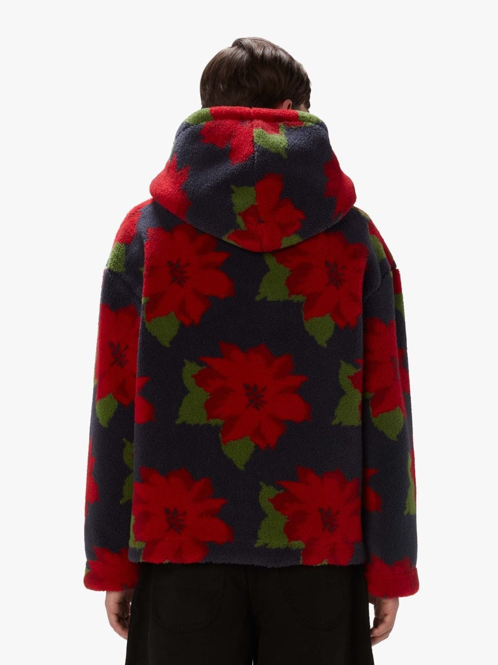 FLEECE HOODED JACKET - 3