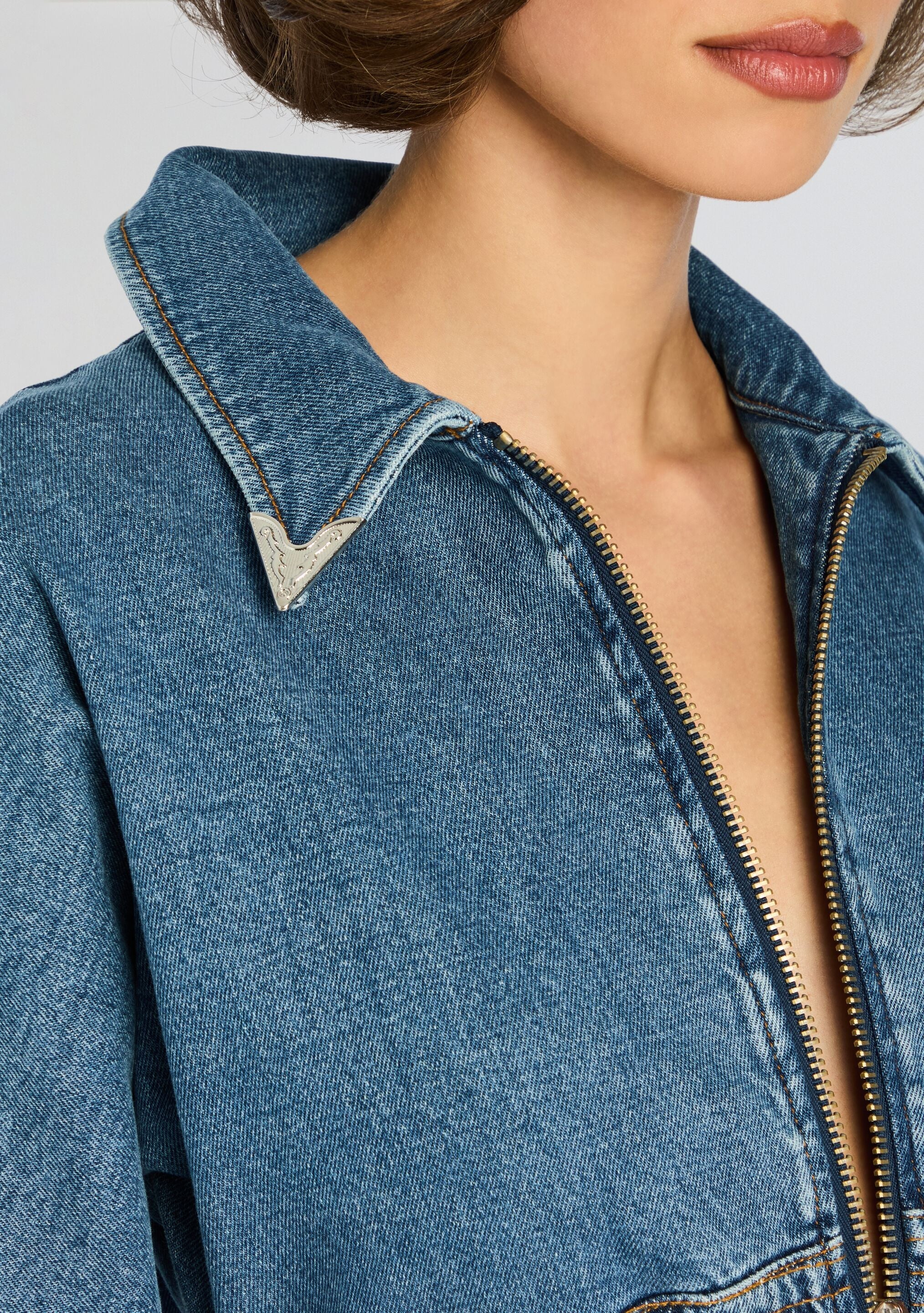 DEIDRA DENIM JUMPSUIT - 2
