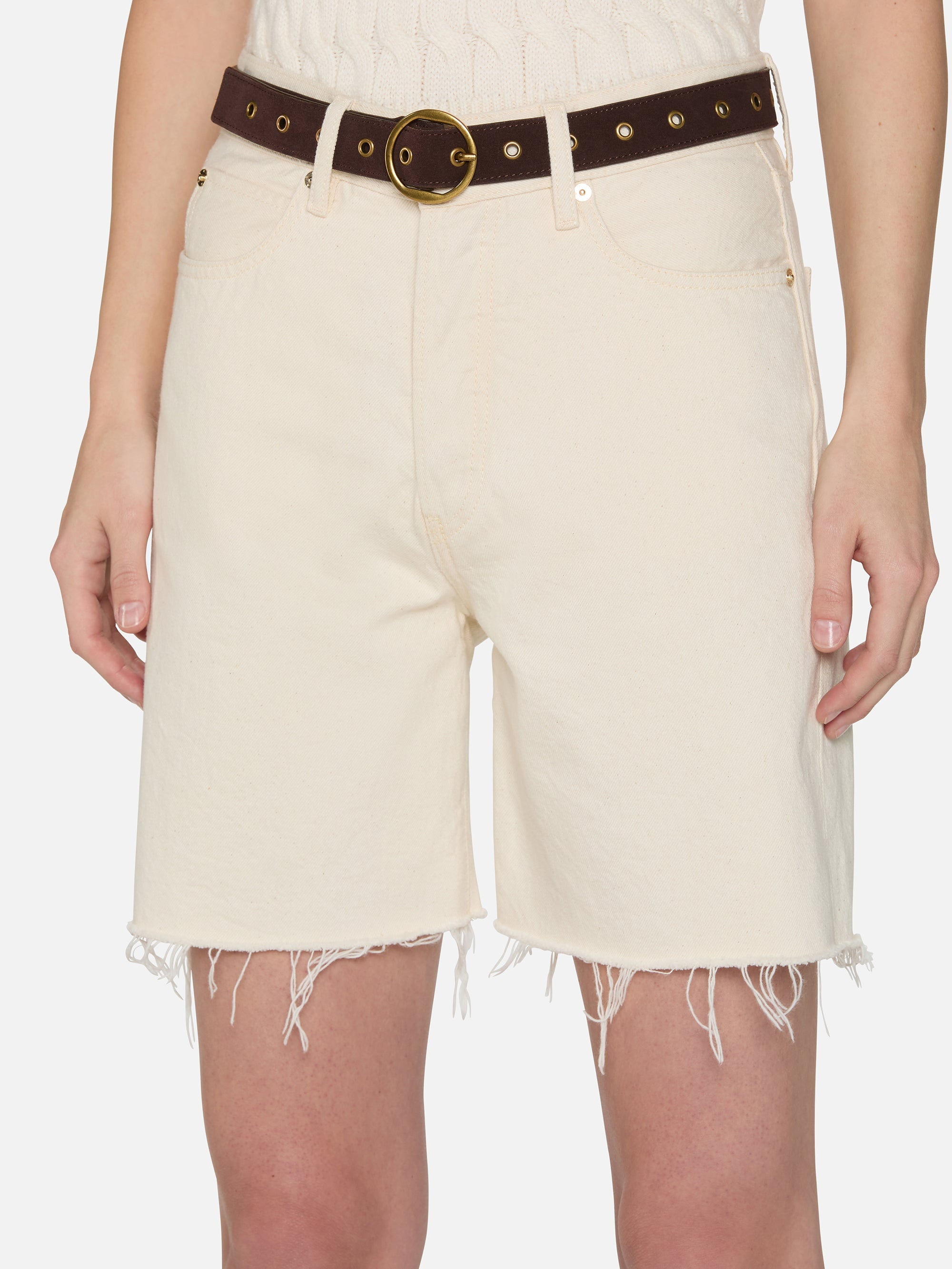 The Timeless Short in Milkshake - 3