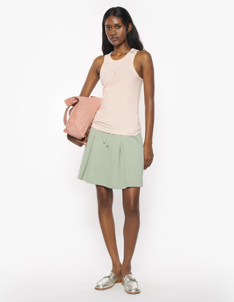 Maison Kitsuné BABY FOX PATCH RIBBED TANK TOP outlook